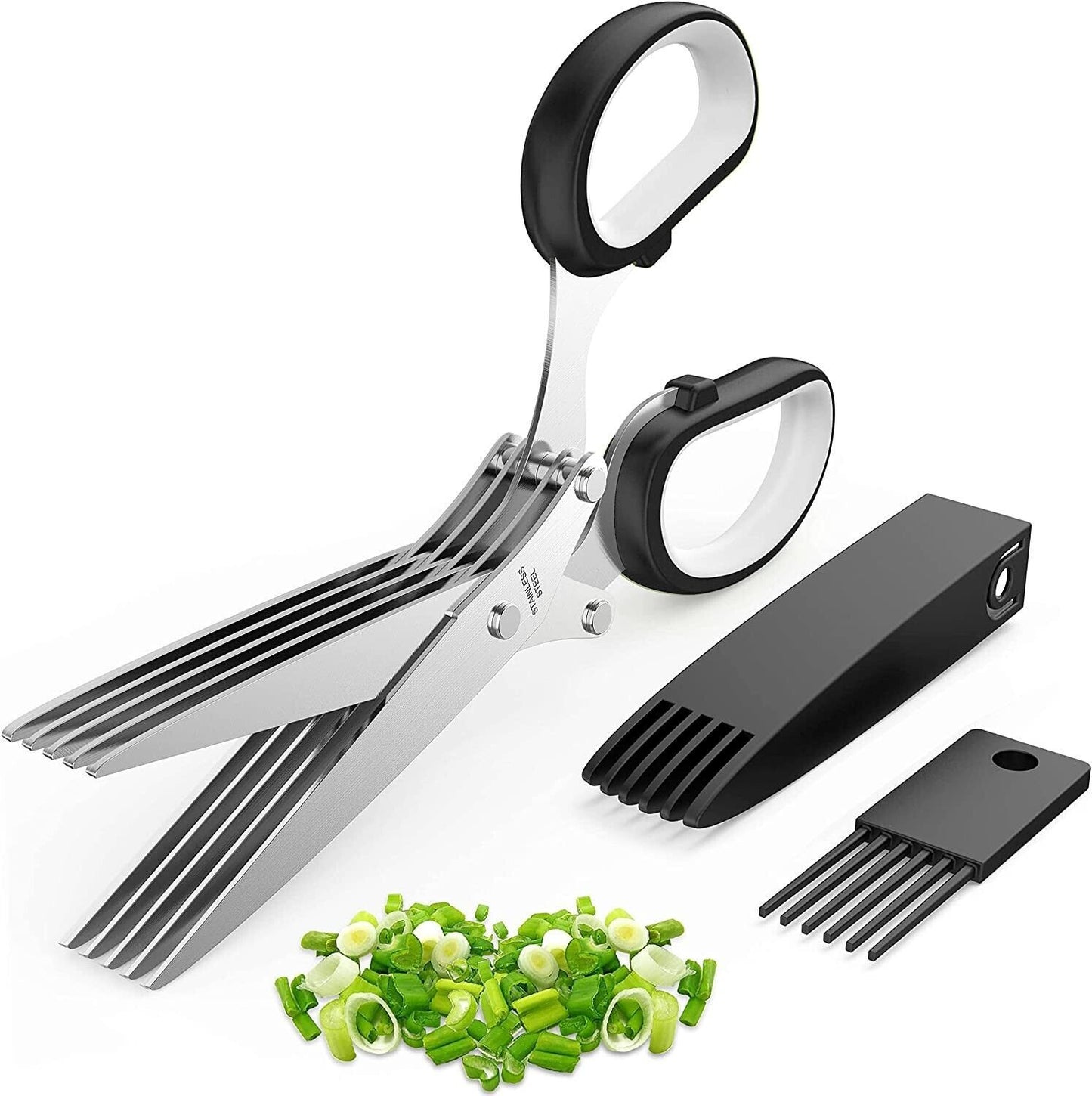 Stainless Steel Multi-Blade Herb Scissor