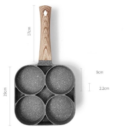 Non-stick Four Hole Omelet Pan