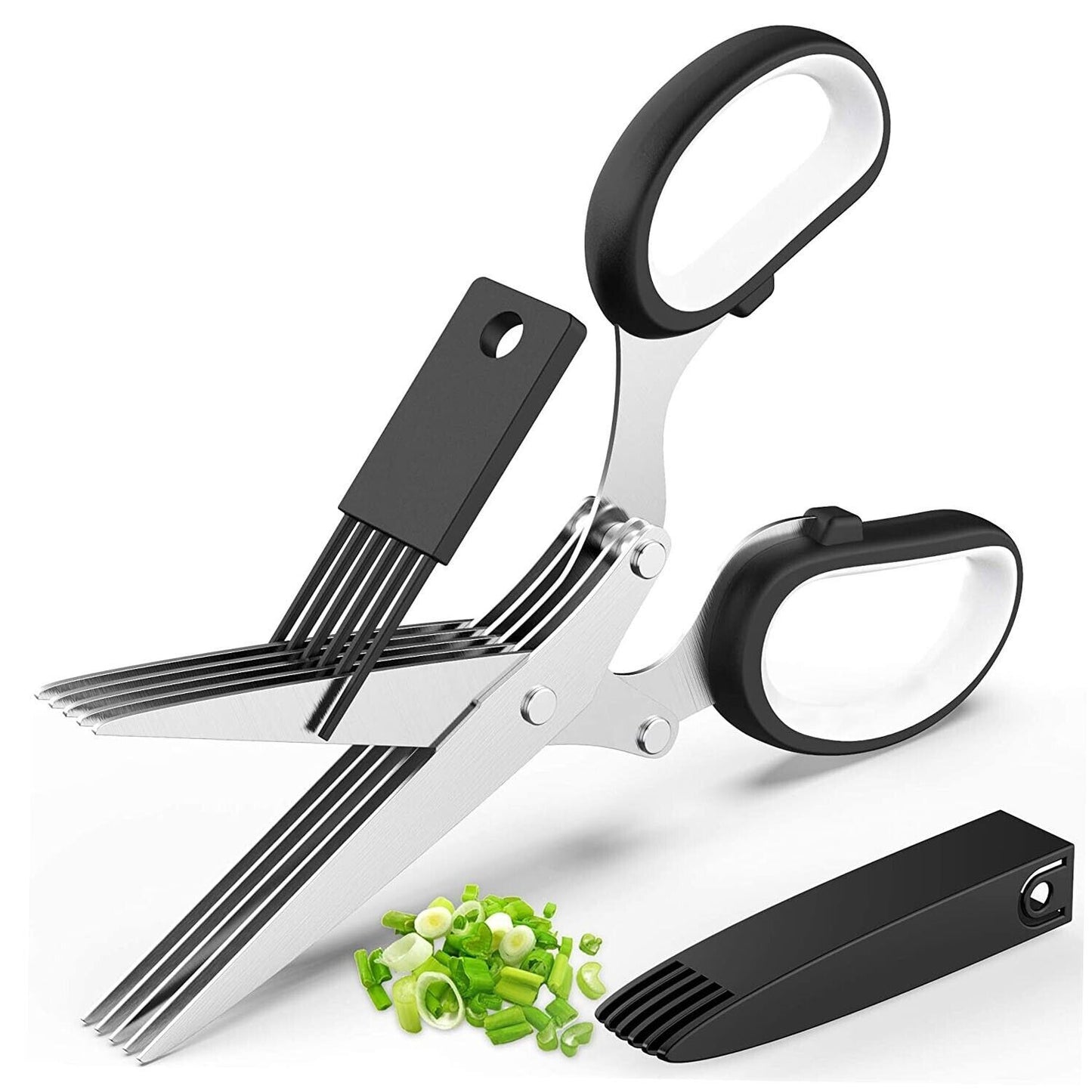 Stainless Steel Multi-Blade Herb Scissor