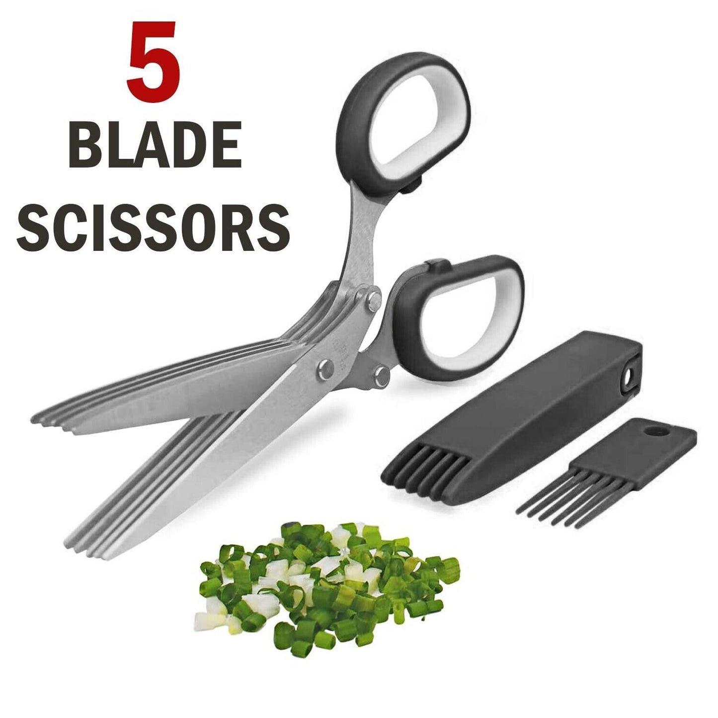 Stainless Steel Multi-Blade Herb Scissor