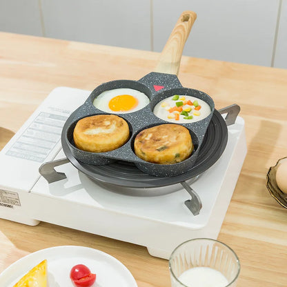 Non-stick Four Hole Omelet Pan